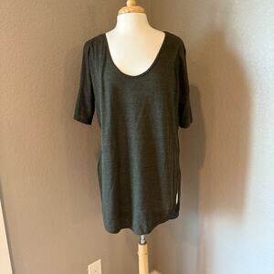Old Navy Dark Gray Short Sleeve Tee Large